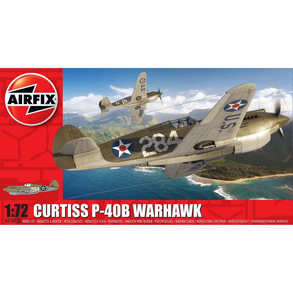 AIRFIX AIR01003B CURTISS P-40B WARHAWK (1/72) New - Tistaminis