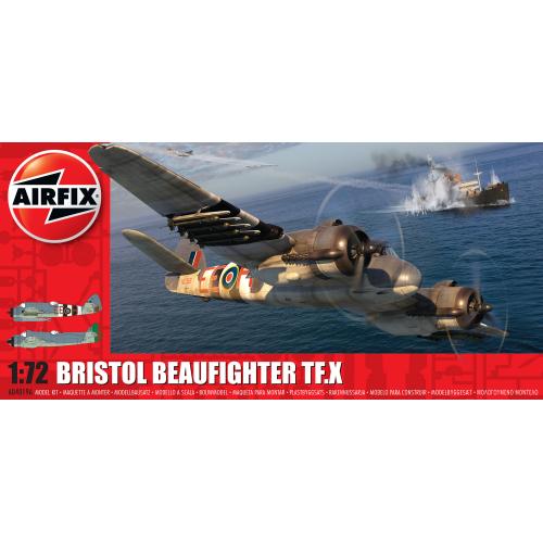 Airfix BRISTOL BEAUFIGHTER Mk.X AIR04019 (1/72) New - Tistaminis