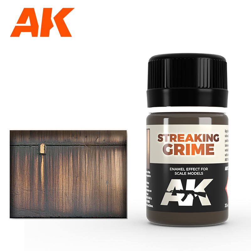 AK Interactive Weathering Streaking Grime (AK012) - Tistaminis