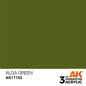 AK 3rd GEN Acrylic Alga Green 17ml - Tistaminis