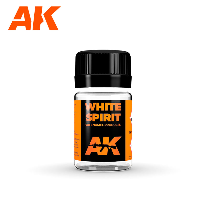 AK Interactive Weathering White Spirit Enamel Thinner (AK011) - Tistaminis