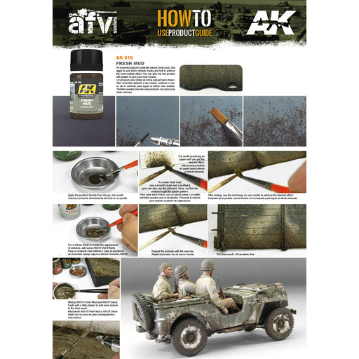 AK Interactive Weathering Fresh Mud (AK016) - Tistaminis