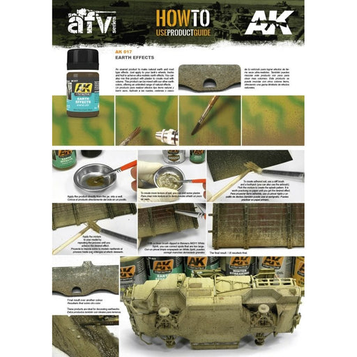 AK Interactive Weathering Earth Effects (AK017) - Tistaminis