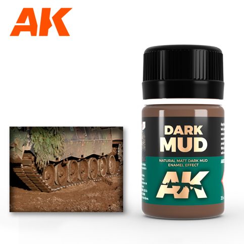 AK Interactive Weathering Dark Mud (AK023) - Tistaminis