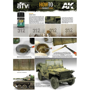 AK Interactive Weathering Dark Mud (AK023) - Tistaminis