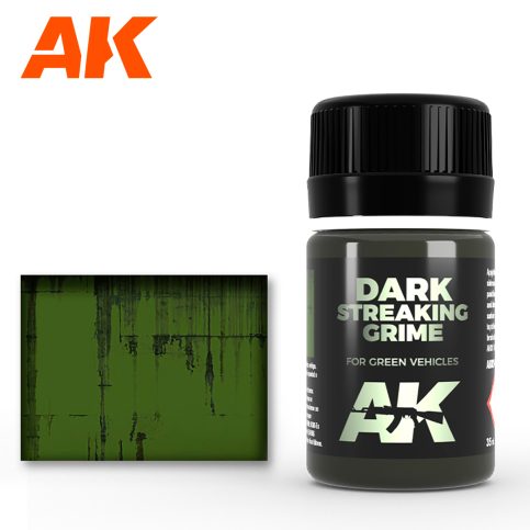 AK Interactive Weathering Dark Streaking Grime (AK024) - Tistaminis