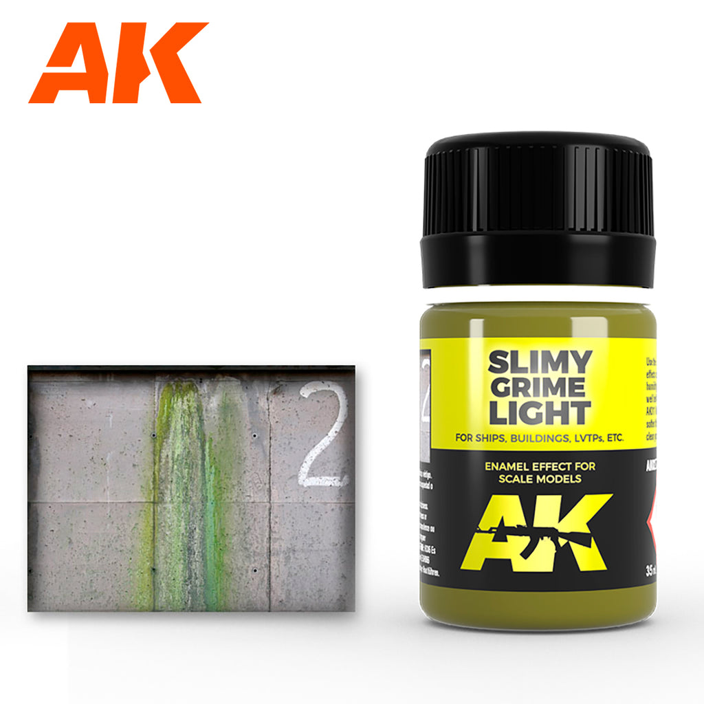 AK Interactive Weathering Slimy Grime Light (AK027) - Tistaminis