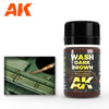 AK Interactive Weathering Dark Brown Enamel Wash (AK045) - Tistaminis