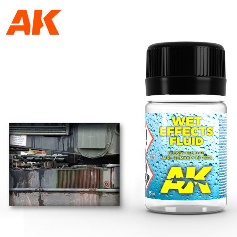 AK Interactive Weathering Wet Effects Fuild Enamel Color (AK079) - Tistaminis