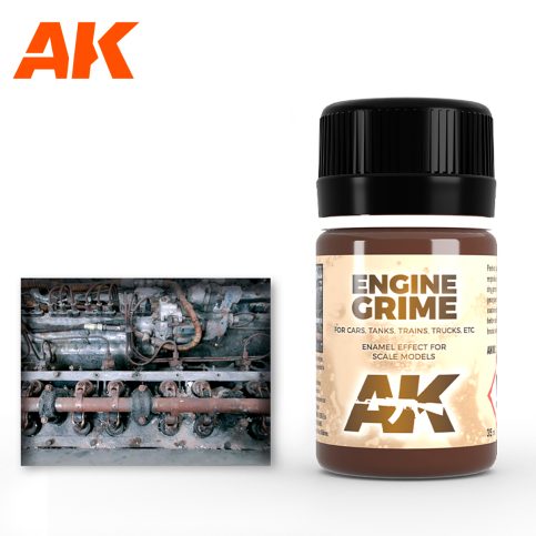AK Interactive Weathering Engine Grime Enamel Color (AK082) - Tistaminis