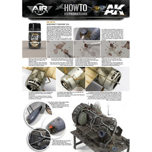 AK Interactive Weathering Aircraft Engine Oil (AK2019) - Tistaminis
