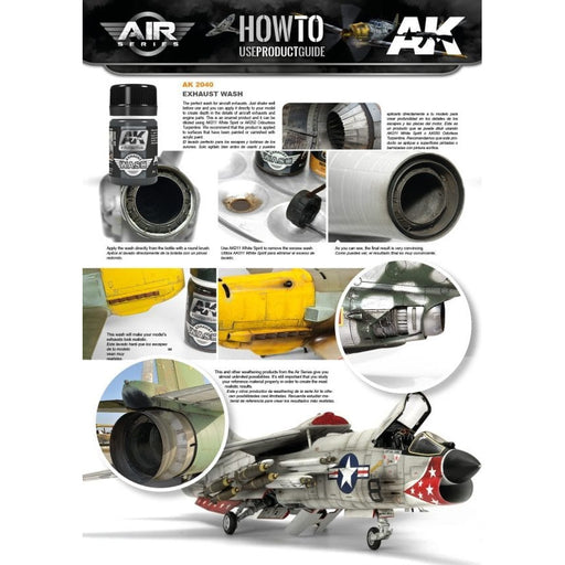 AK Interactive Weathering Exhaust Wash (AK2040) - Tistaminis