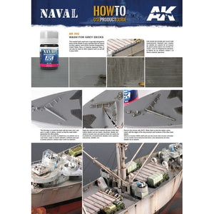 AK Interactive Weathering Wash for Grey Decks Naval Weathering (AK302) - Tistaminis