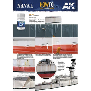 AK Interactive Weathering Salt Streaks for Ships Naval Weathering (AK306) - Tistaminis
