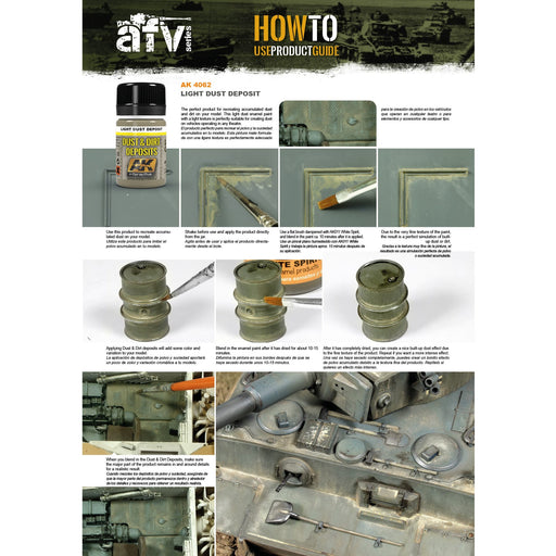 AK Interactive Weathering Light Dust Deposit (AK4062) - Tistaminis