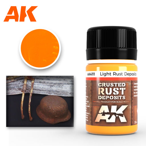 AK Interactive Weathering Light Rust Deposits (AK4111) - Tistaminis