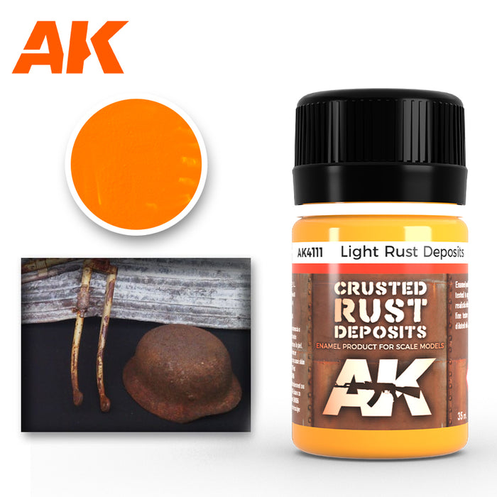 AK Interactive Weathering Light Rust Deposits (AK4111) - Tistaminis