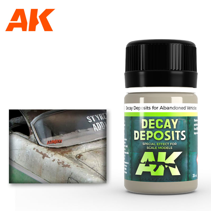 AK Interactive Weathering Decay Deposits For Abandoned Vehicles (AK675) - Tistaminis
