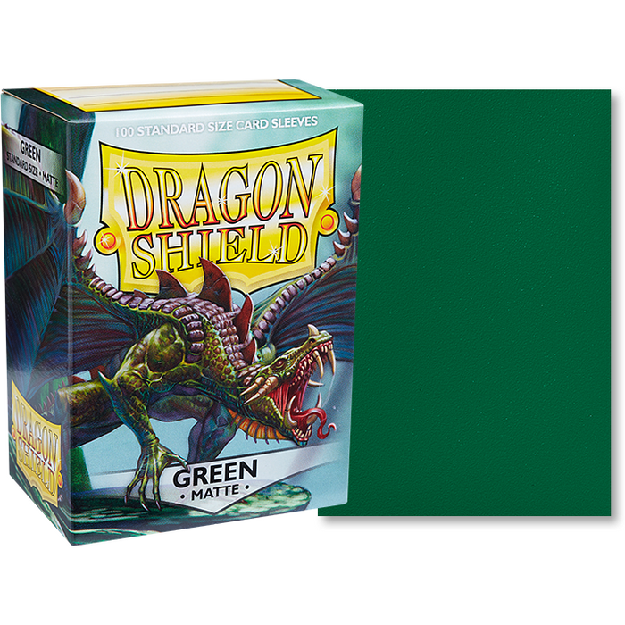 DRAGON SHIELD GREEN MATTE NEW - Tistaminis