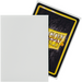 Dragon Shield Sleeves  Matte White (100) - Standard Size - Tistaminis