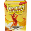 DRAGON SHIELD SLEEVES YELLOW MATTE - STANDARD SIZE NEW - Tistaminis