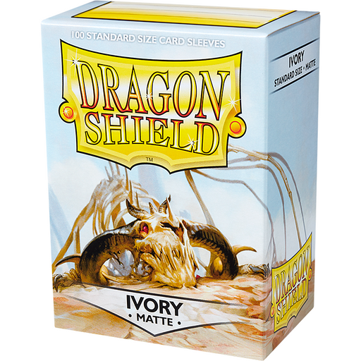 DRAGON SHIELD IVORY MATTE NEW - Tistaminis