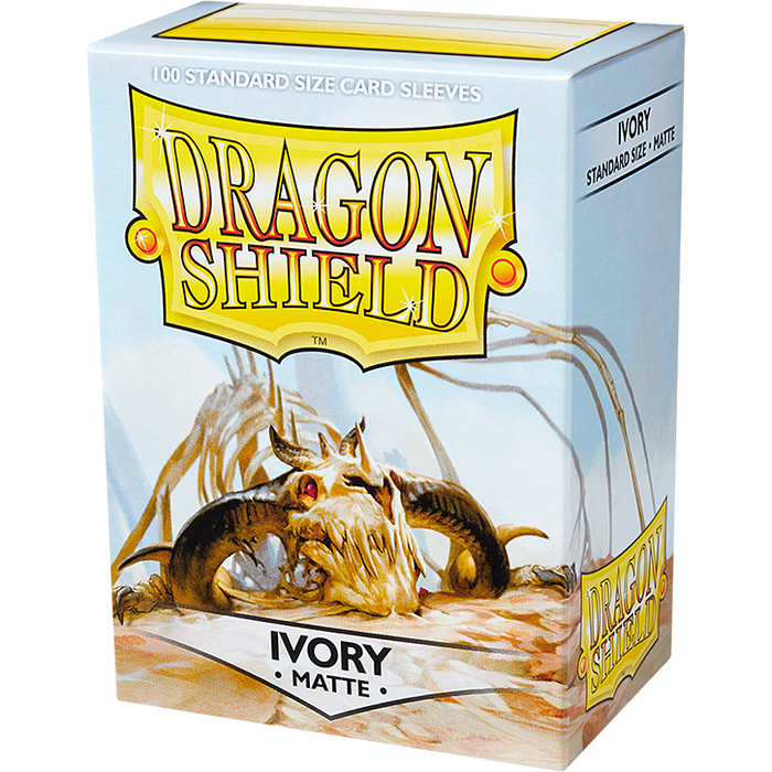 DRAGON SHIELD IVORY MATTE NEW - Tistaminis