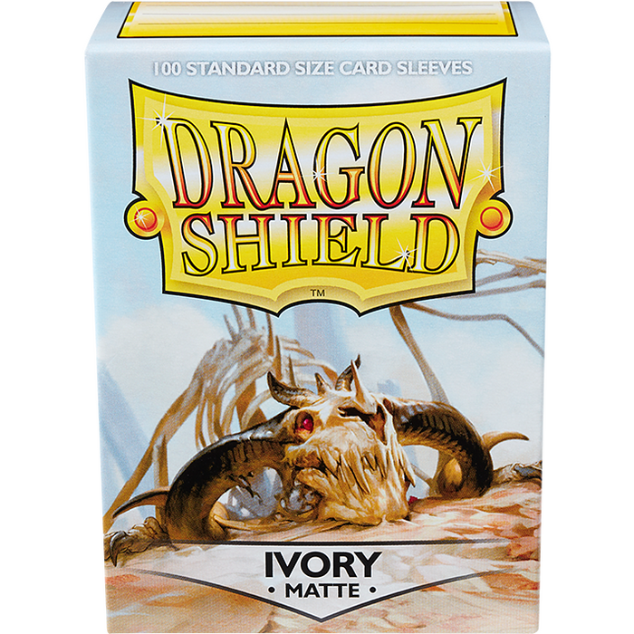 DRAGON SHIELD IVORY MATTE NEW - Tistaminis