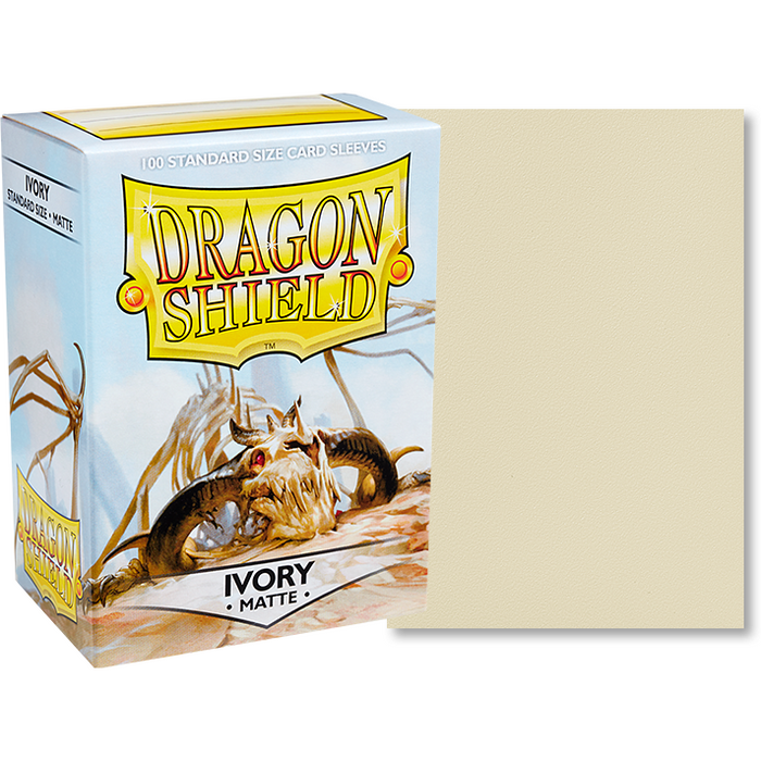 DRAGON SHIELD IVORY MATTE NEW - Tistaminis