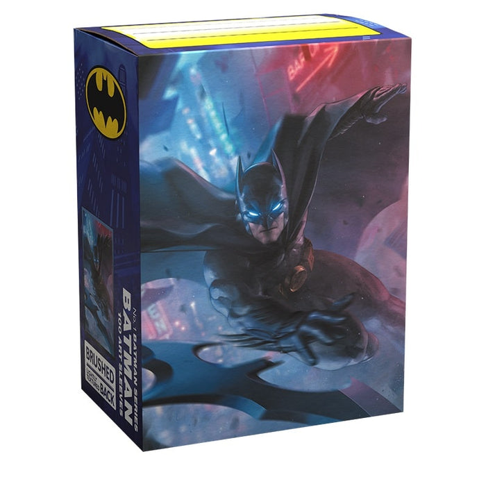 DRAGON SHIELD SLEEVES BRUSHED ART NO. 1 BATMAN - Tistaminis