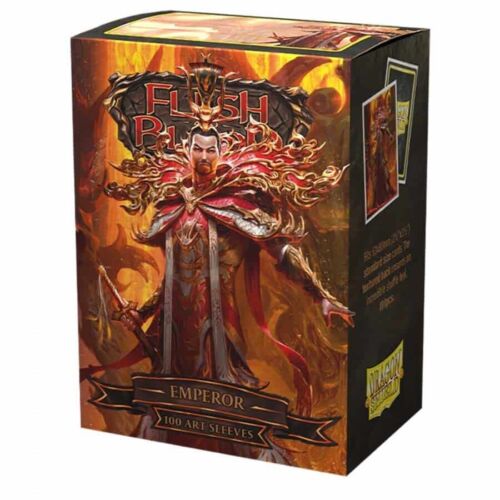 Dragon Shield Limited Edition Matte Art: Flesh and Blood: Emperor Sleeves (100) New - Tistaminis