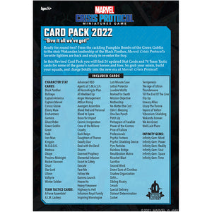 Marvel Crisis Protocol: Card Pack 2022 - Tistaminis