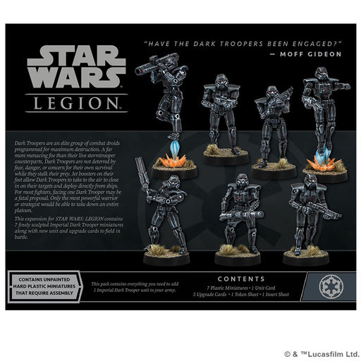 Star Wars Legion: Dark Troopers Expansions New - Tistaminis