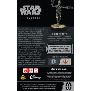 Star Wars Legion: IG-Series Assassin Droids Operative Expansion Oct 21 Pre-Order - Tistaminis