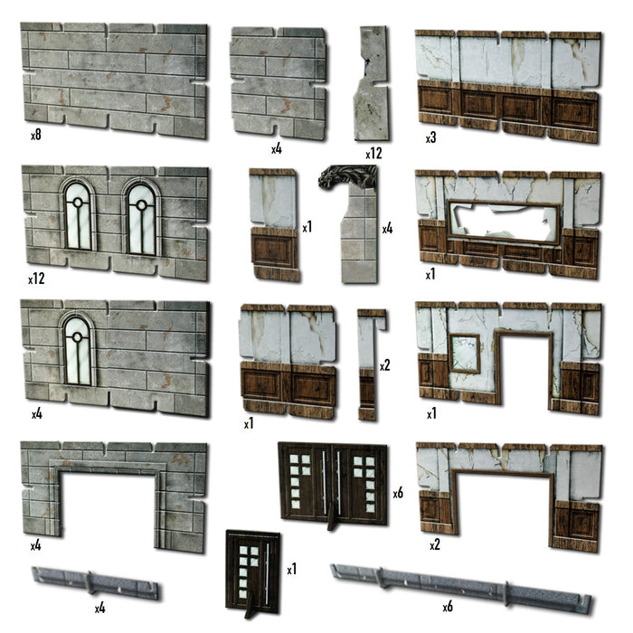 BATTLE SYSTEMS TERRAIN ART DECO HIGH-RISE NEW - Tistaminis