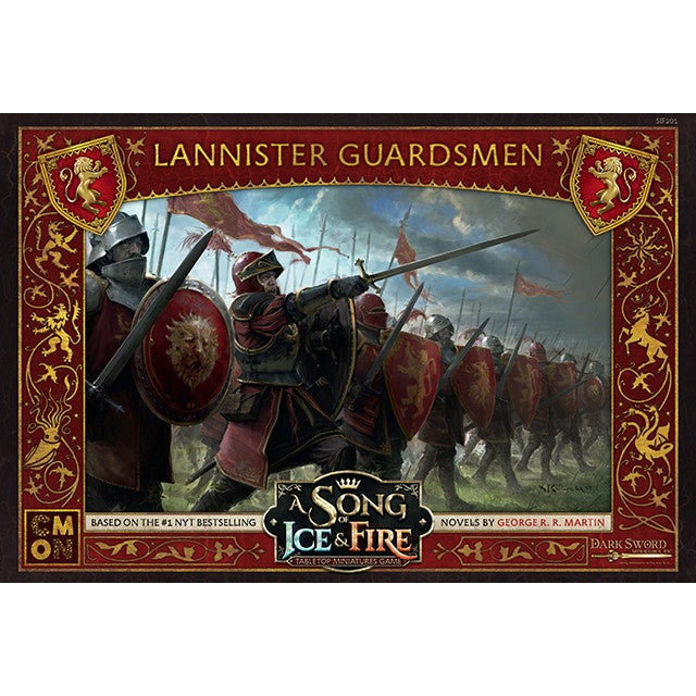 A Song Of Fire And Ice House Lannister Guardsmen New - TISTA MINIS