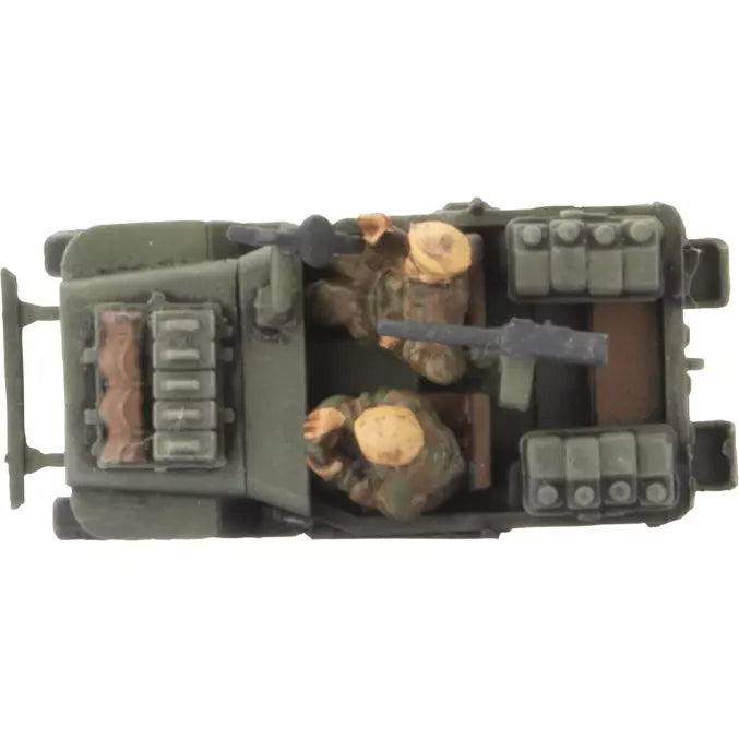 Flames of War British Airborne/SAS Jeeps (4x Plastic) - Tistaminis