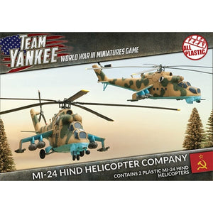 Team Yankee Russia MI-24 Hind Helicopter Company New | TISTAMINIS