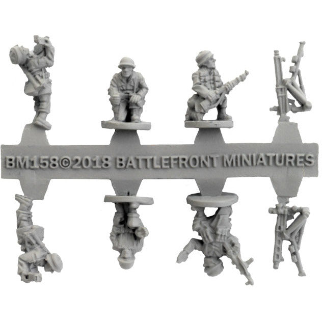 Flames Of War German Fallschirmjager SMG42 Machine-Gun Platoon New - Tistaminis