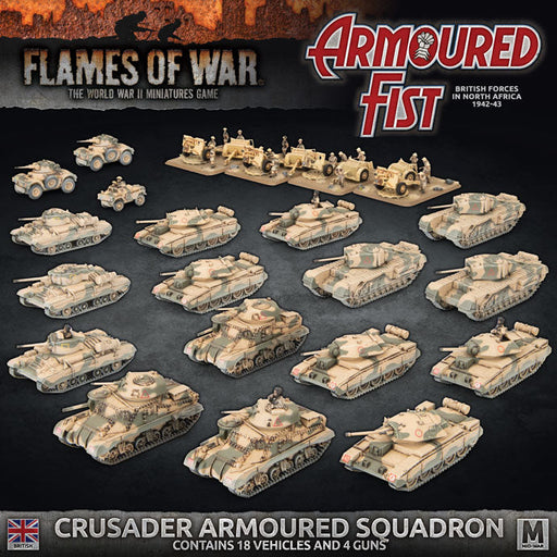 Flames of War Mid-War British Desert Rats Army Deal Feb 12 Pre-Order - Tistaminis