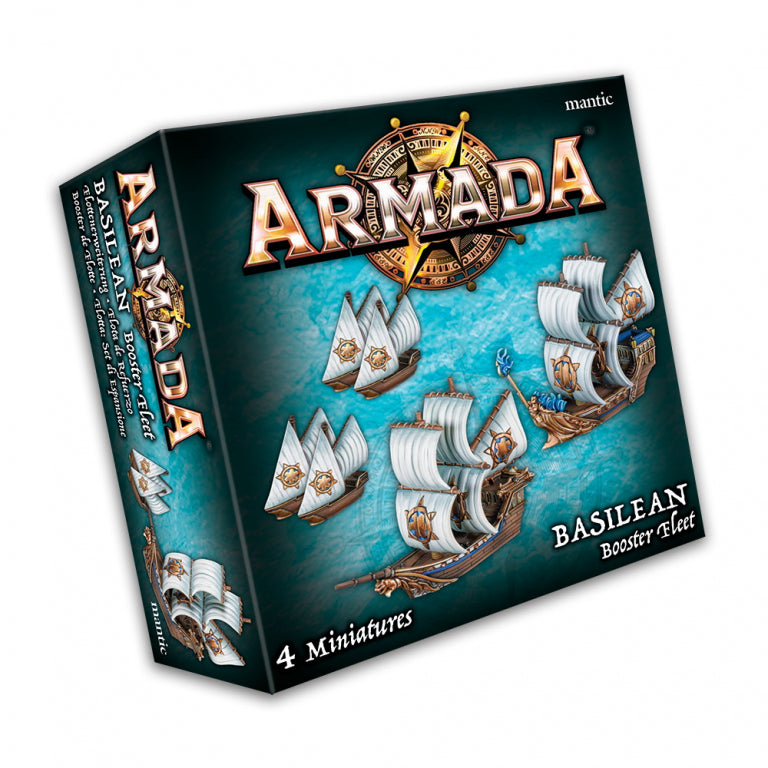 Mantic Games Armada: Basilean Booster Fleet New - Tistaminis