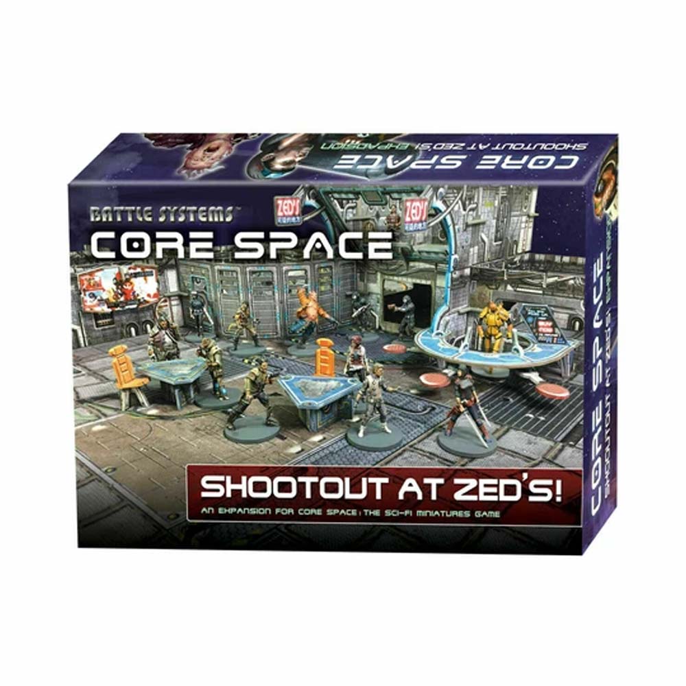 BATTLE SYSTEMS TERRAIN - CORE SPACE SHOOTOUT AT ZED'S EXPANSION NEW - Tistaminis