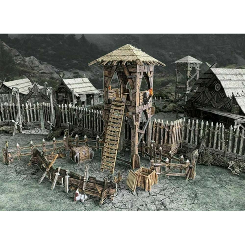 BATTLE SYSTEMS TERRAIN LOOKOUT TOWER NEW - Tistaminis