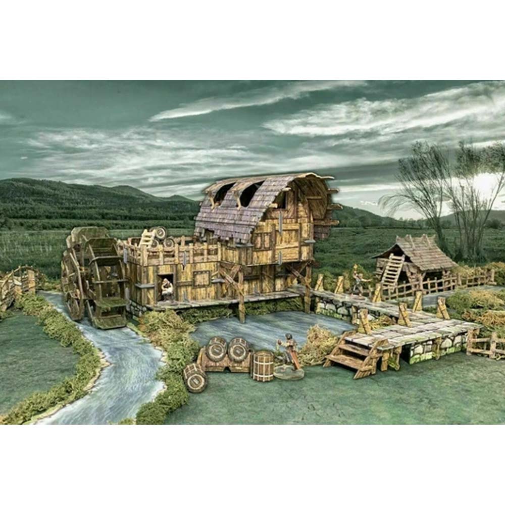 BATTLE SYSTEMS TERRAIN WATER MILL NEW - Tistaminis