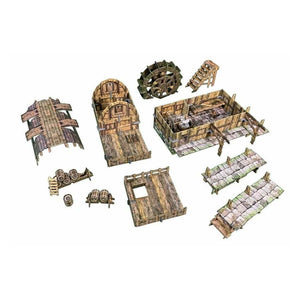 BATTLE SYSTEMS TERRAIN WATER MILL NEW - Tistaminis