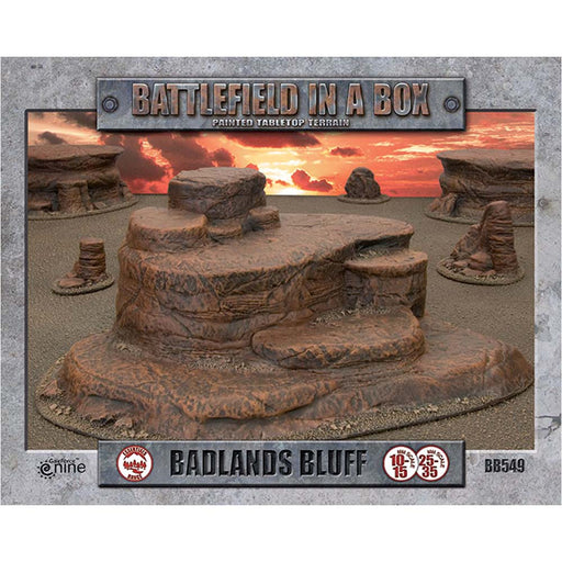 BATTLEFIELD IN A BOX BADLANDS BLUFF NEW - Tistaminis