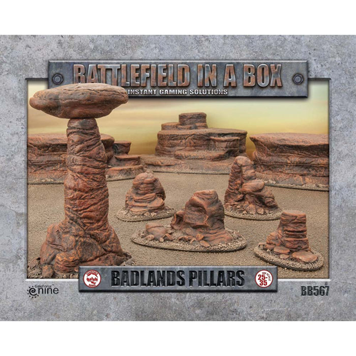 BATTLEFIELD IN A BOX BADLANDS PILLARS NEW - Tistaminis