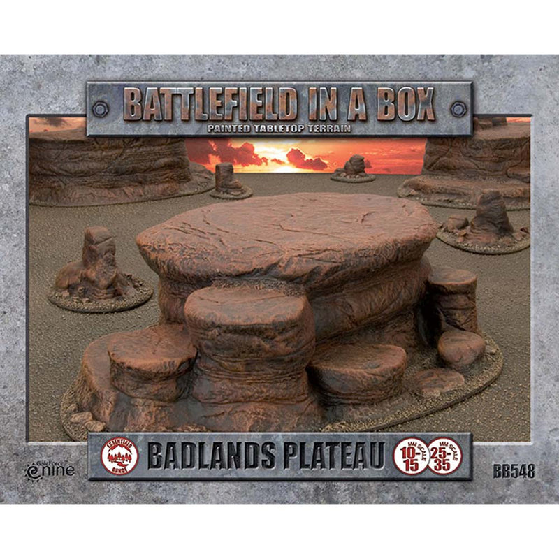 BATTLEFIELD IN A BOX BADLANDS PLATEAU NEW - Tistaminis