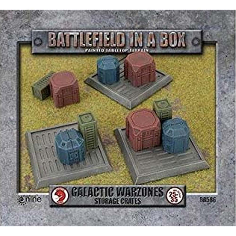 BATTLEFIELD IN A BOX - GALACTIC WARZONES STORAGE CRATES NEW - Tistaminis