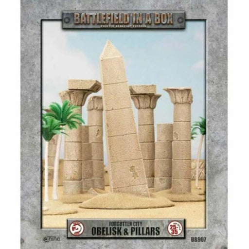 BATTLEFIELD IN A BOX: FORGOTTEN CITY - OBELISK & PILLARS NEW - Tistaminis